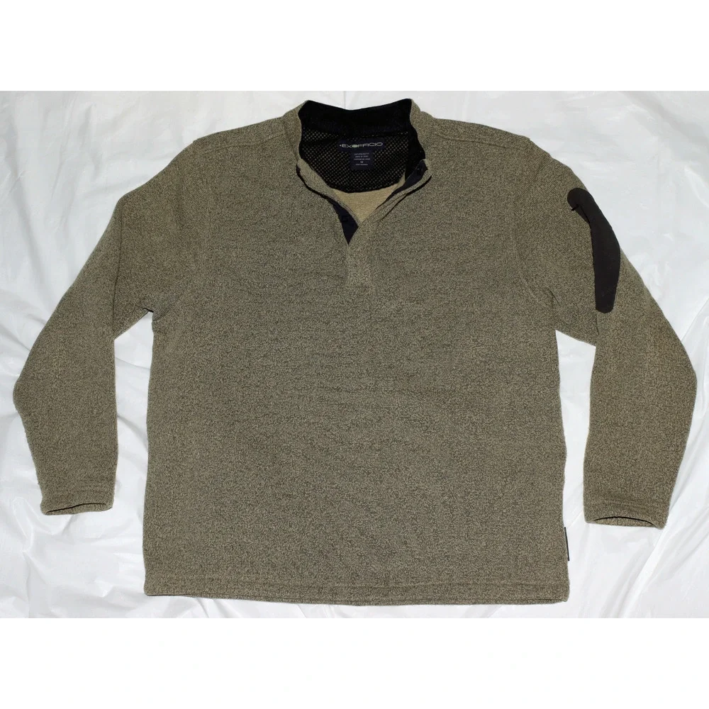 Exofficio Men's Long Sleeve Sweater‎ Pullover Size Medium